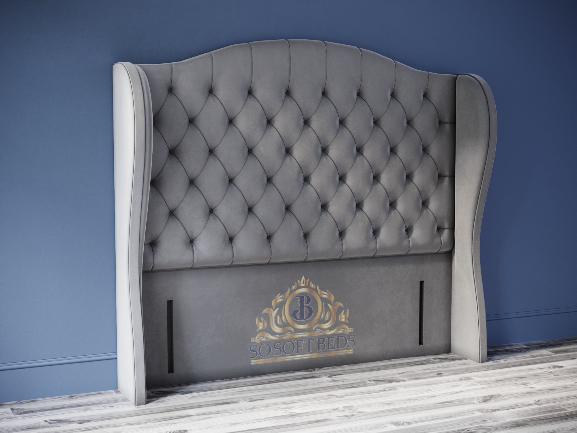 Wingback Panel Ottoman Bed - Ottoman Beds 