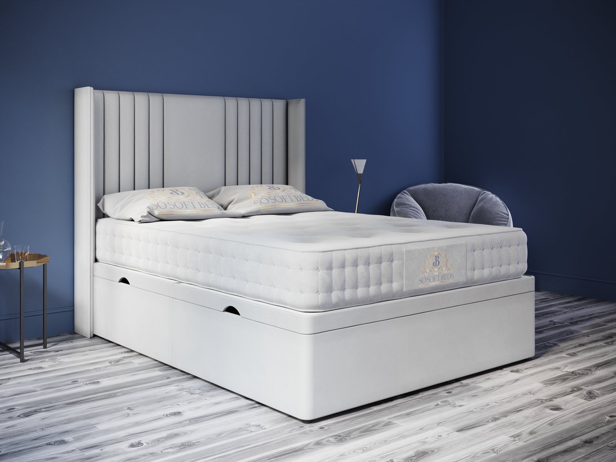 End Lift Ottoman Bed - Ottoman Beds 