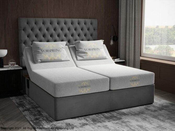 Heavy Duty Ottoman Electric Adjustable Bed - Ottoman Beds 