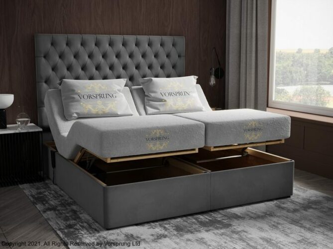 Heavy Duty Ottoman Electric Adjustable Bed - Ottoman Beds 