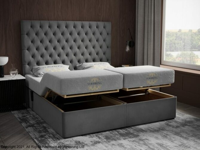 Heavy Duty Ottoman Electric Adjustable Bed - Ottoman Beds 