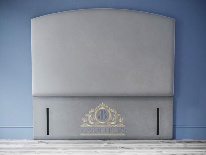 Safina Ottoman Bed Art Deco Headboard With Optional Mattress